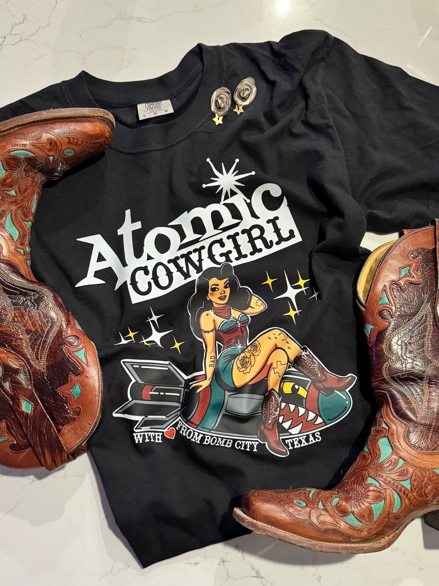 Atomic Cowgirl Crop