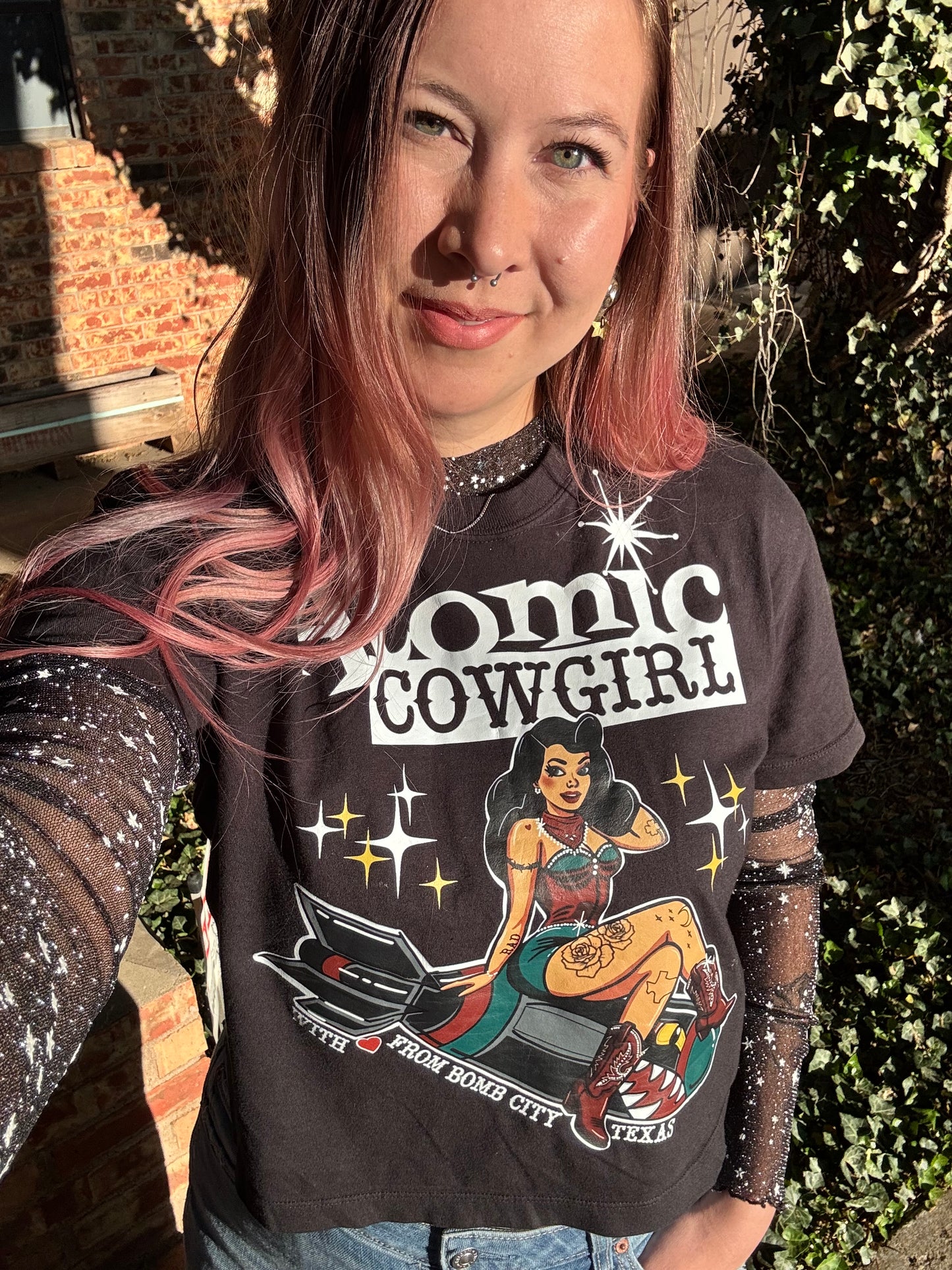Atomic Cowgirl Crop