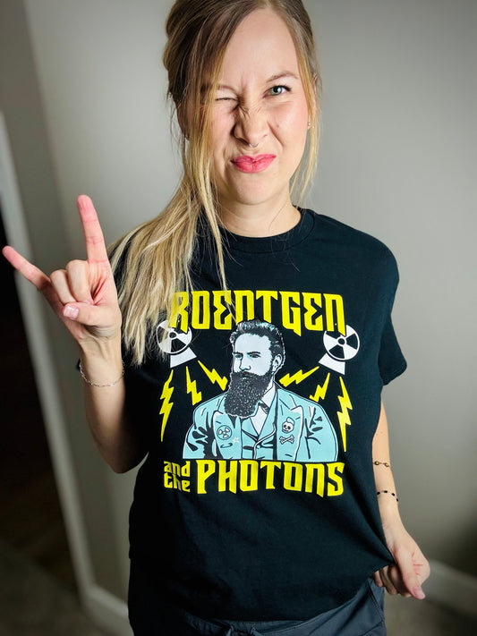 Roentgen and the Photons Band Tee